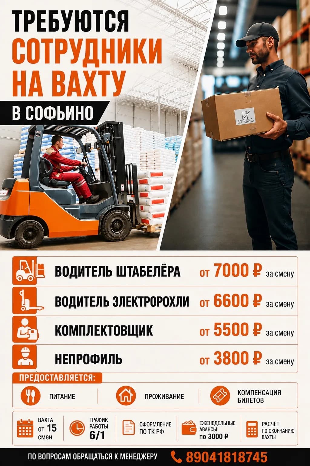 Фото условий